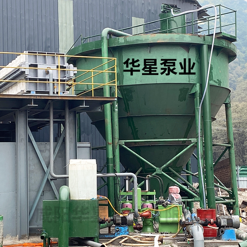 陶瓷柱塞泵處理污泥污水使用現場