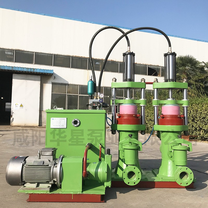 壓濾機節能進料泵，液壓陶瓷柱塞泥漿泵
